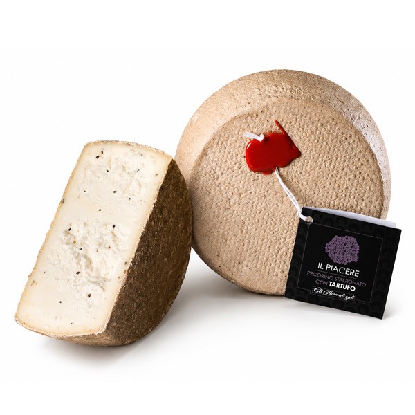 Pecorino al Tartufo Il Piacere 55:-/hg ca 300g Rocca Toscana - 1