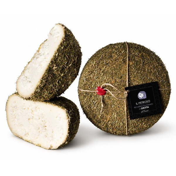 Pecorino in grotta Il Petroso 39:-/hg ca 300g Rocca Toscana - 1