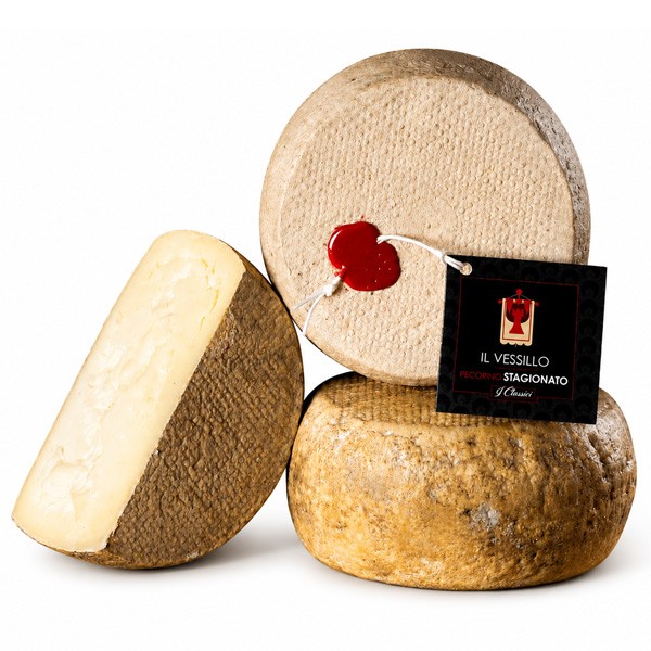 Pecorino stagionato Il Vessillo 39:-/hg Ca 300g Rocca Toscana - 1