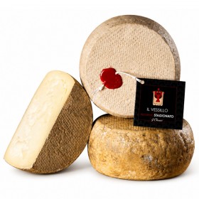 Pecorino stagionato Il Vessillo 39:-/hg Ca 300g Rocca Toscana - 1