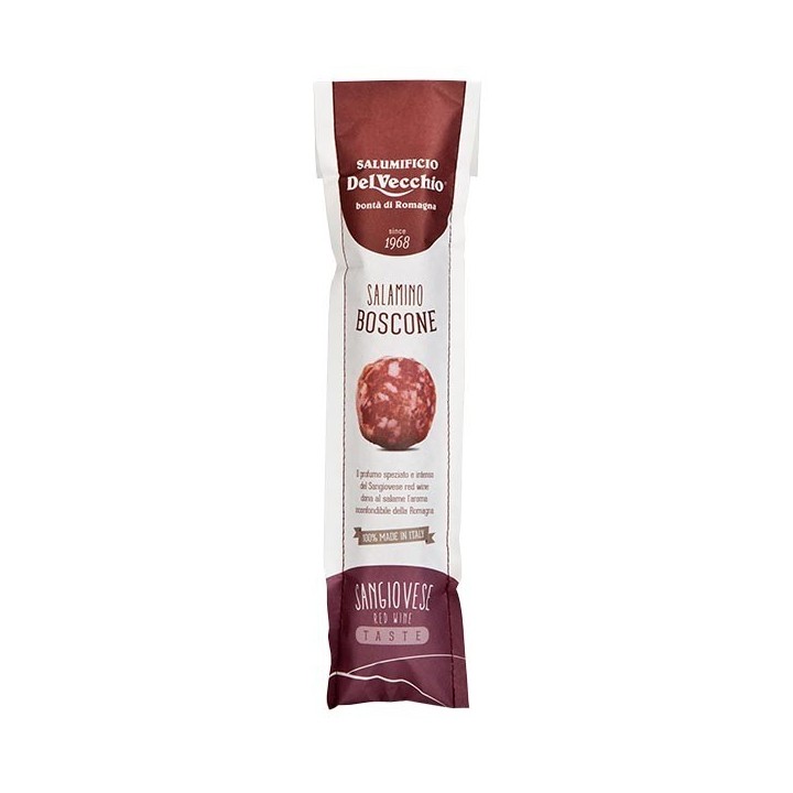 Salamino Boscone Sangiovese 230 g Del Vecchio