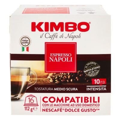 Capsule Napoli Dolce Gusto 112 g Kimbo - 1