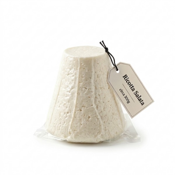 Ricotta salata 29:-/hg ca 300 g - 1