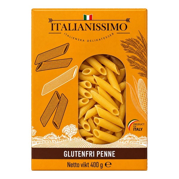 Penne rigate Glutenfri 400 g Italianissimo - 1