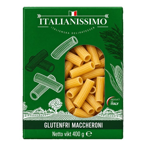 Maccheroni Glutenfri 400 g Italianissimo - 1