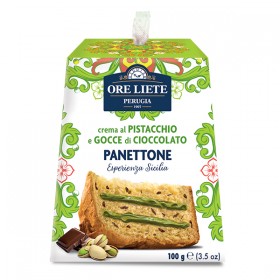 Panettoncino med chokladbitar och pistagefyllning 100 g Oreliete - 1