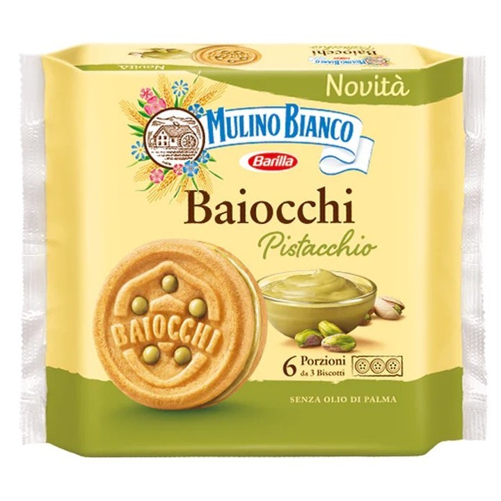 Baiocchi al Pistacchio 168g Mulino Bianco - 1