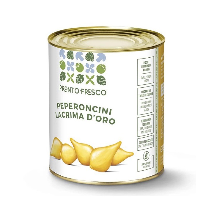 Peperoncini Dolcelacrima 790 g Prontofresco Gul - 1