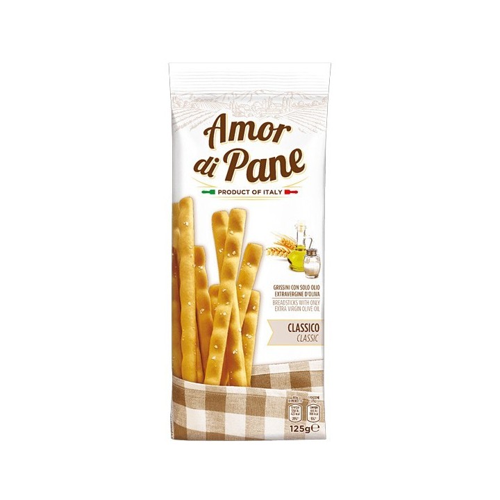 Grissini Salati 125 g Amor di Pane - 1
