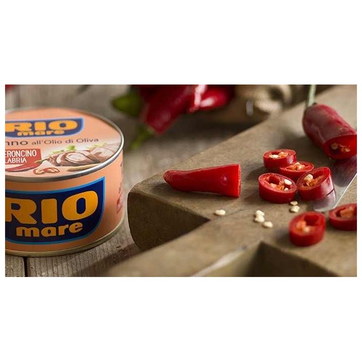 Tonno Rio Mare med kalabrisk chilipeppar 4x80 g - 1