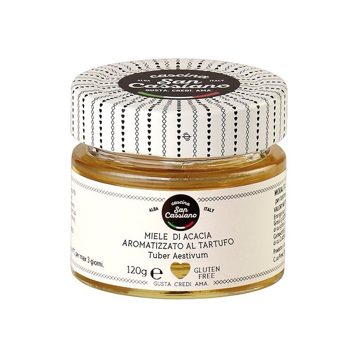 Miele Acacia al Tartufo 120 g Cascina S. Cassiano - 1