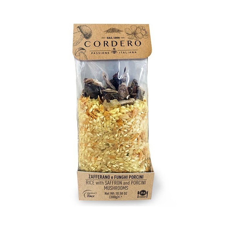 Risotto porcini e zafferano 300 g Cordero - 1