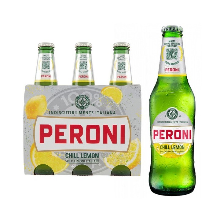 Birra Chill Lemon 1.3% 3x330ml Peroni - 1