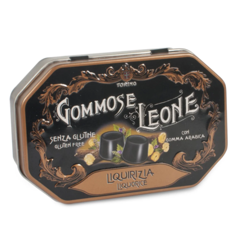 Pastiglie Gommose alla Liquirizia Latta 42 g Leone - 1
