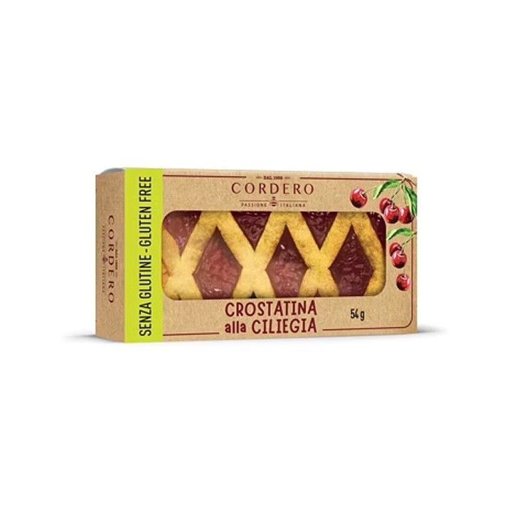 Crostatina alla Ciliegia Glutenfri 54 g Cordero - 1