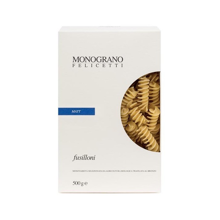 Ekologisk Fusilloni Matt 500 g Felicetti - 1