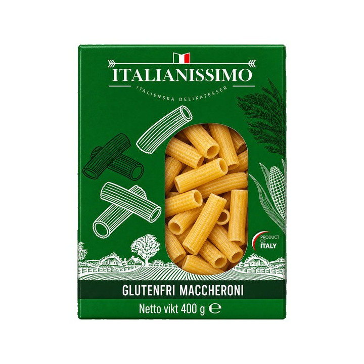 Maccheroni Glutenfri 400 g Italianissimo