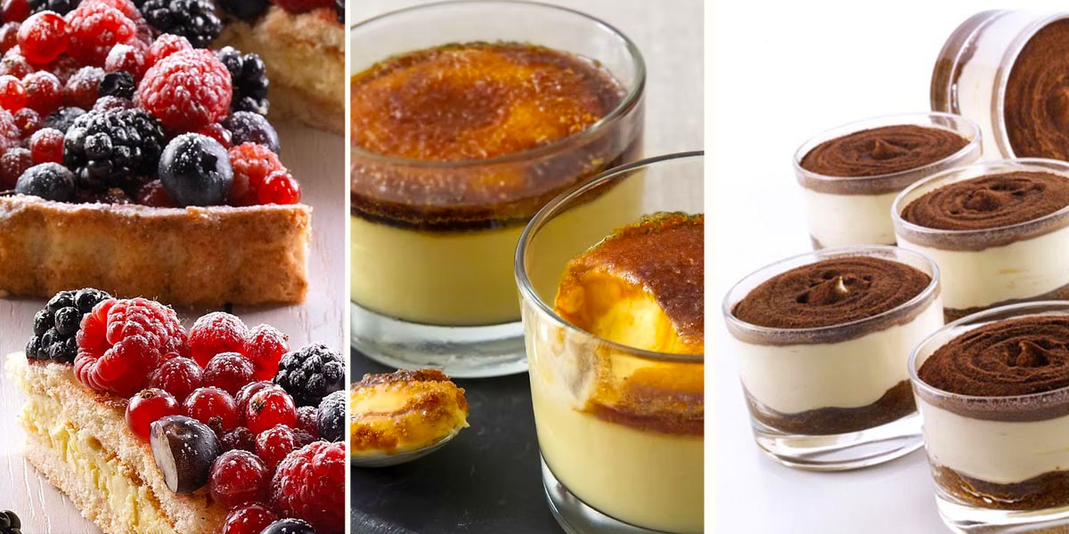 Tiramisu serverad i portionsglas